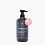 DIFIABA Charcolite Cool Toning Anti-Brass Shampoo 600ml, σαμπουάν με φυσικές χρωστικές γραφίτη και pH4 για κίτρινους τόνους σε ξανθά μαλλιά