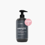 DIFIABA Charcolite Cool Toning Anti-Brass Conditioner 600ml, conditioner με φυσικές χρωστικές γραφίτη και pH3 για κίτρινους τόνους σε ξανθά μαλλιά