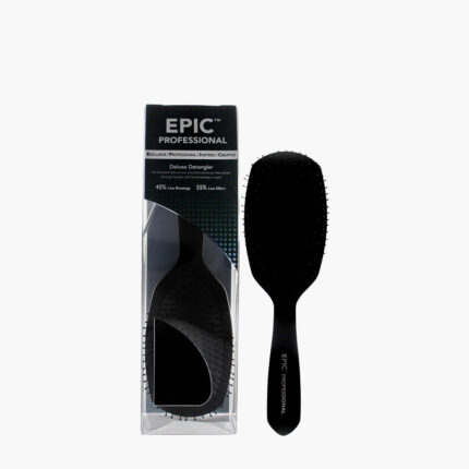 WET BRUSH EPIC DELUXE DETANGLER BLACK