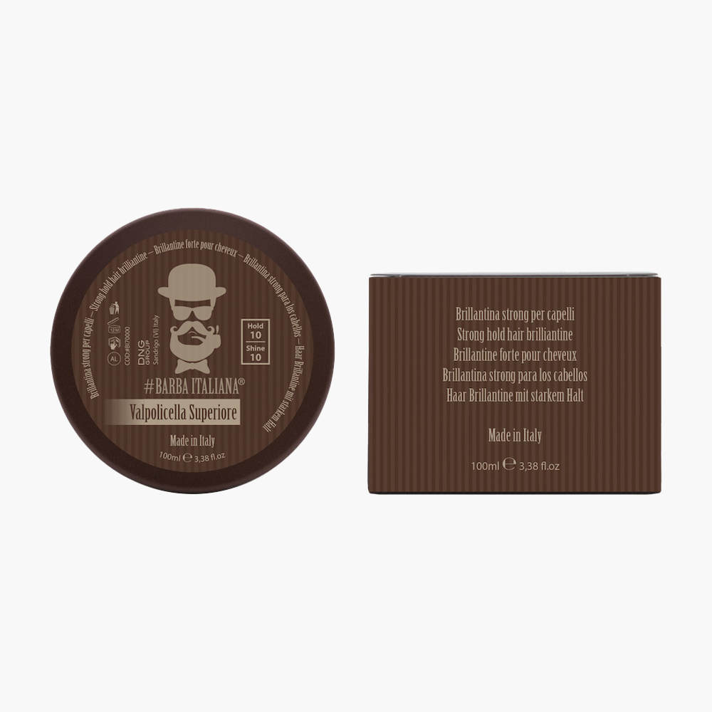 BARBA ITALIANA VALPOLICELLA SUPERIORE STRONG HOLD HAIR POMADE
