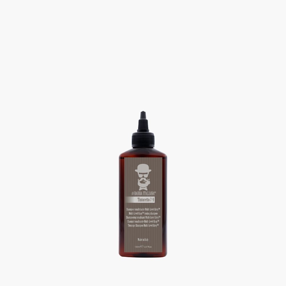 BARBA ITALIANA TINTORETTO MULTI-LEVEL 7-9 GREY TONING SHAMPOO (150ml)