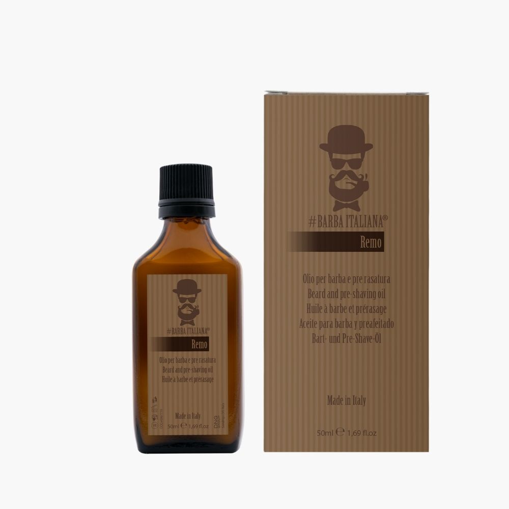 BARBA ITALIANA REMO - BEARD AND PRE-SHAVING OIL (50ml)