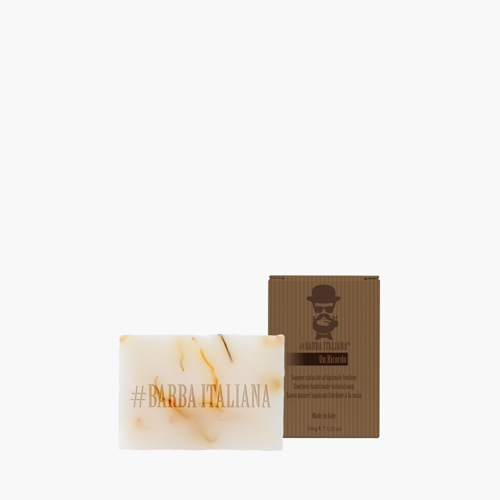 BARBA ITALIANA UN RICORDO - SOOTHING HAND MADE NATURAL SOAP (100gr)