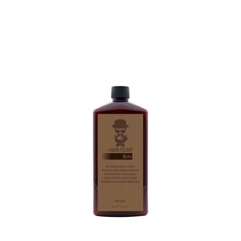 BARBA ITALIANA MORFEO - RELAXING AND SOOTHING SHAMPOO & SHOWER GEL (400ml)