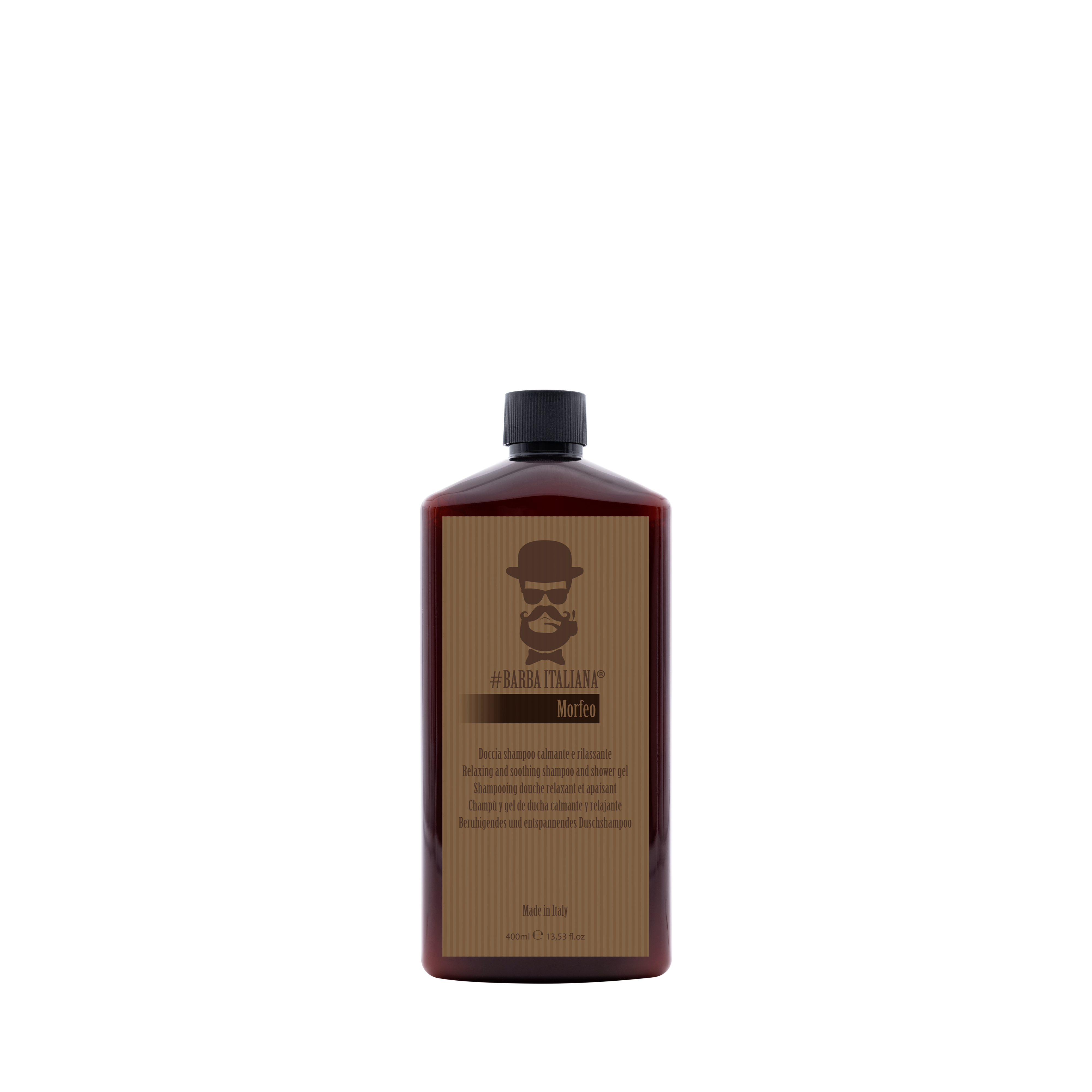 BARBA ITALIANA MORFEO - RELAXING AND SOOTHING SHAMPOO & SHOWER GEL (400ml)