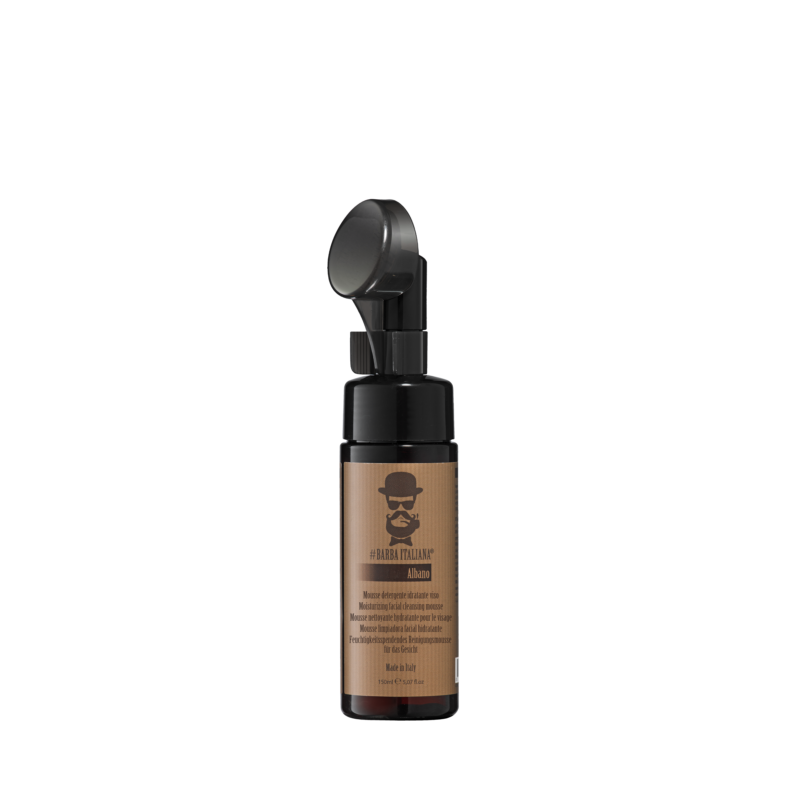 BARBA ITALIANA ALBANO - MOISTURIZING FACIAL CLEANSING MOUSSE (150ml)