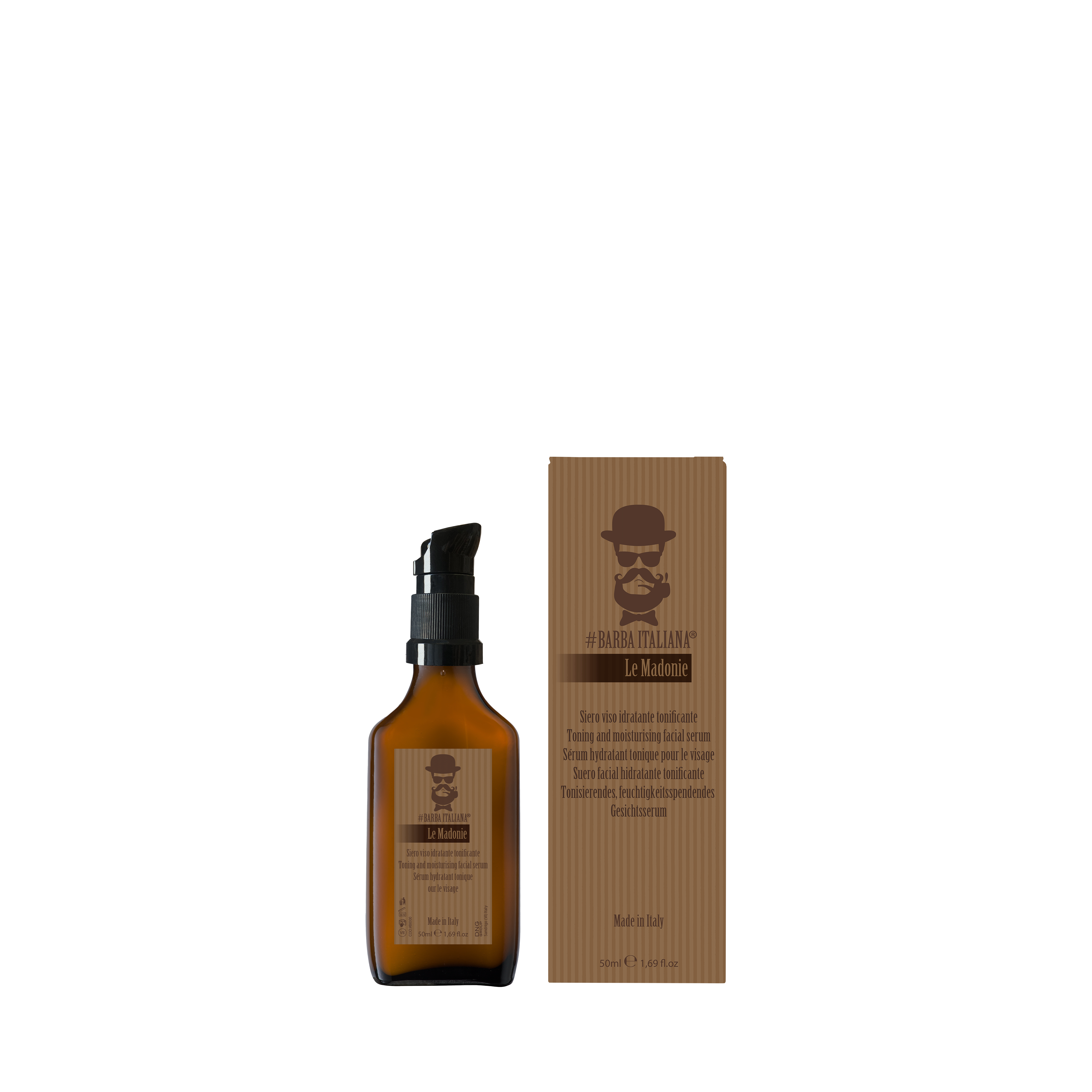 BARBA ITALIANA LE MADONIE - TONING AND MOISTURIZING FACIAL SERUM (50ml)