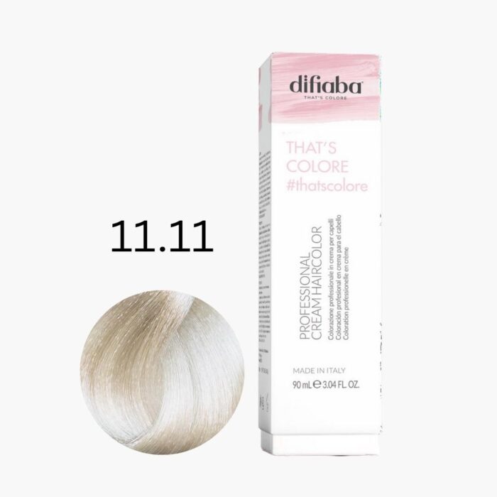 DIFIABA COLOR ULTRA LIFT LIGHTEST BLONDE 11.11 (90ml)