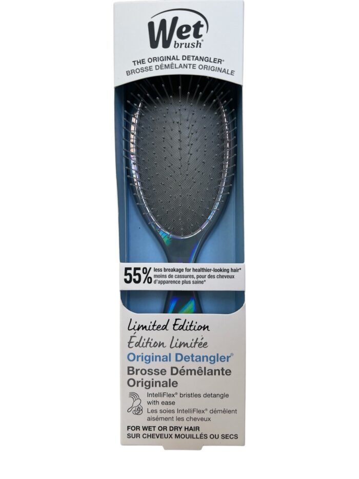 WET BRUSH IRIDESCENCE HOLOGRAPHIC ORIGINAL DETANGLER - CHROME