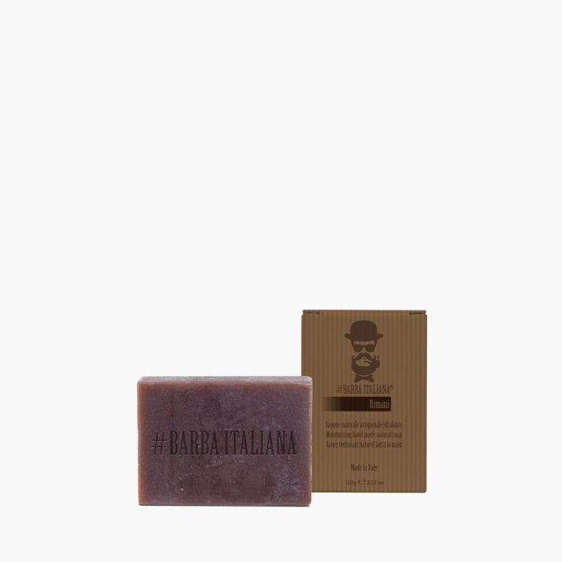 BARBA ITALIANA RIMANI -MOISTURIZING HAND MADE NATURAL SOAP (100gr)