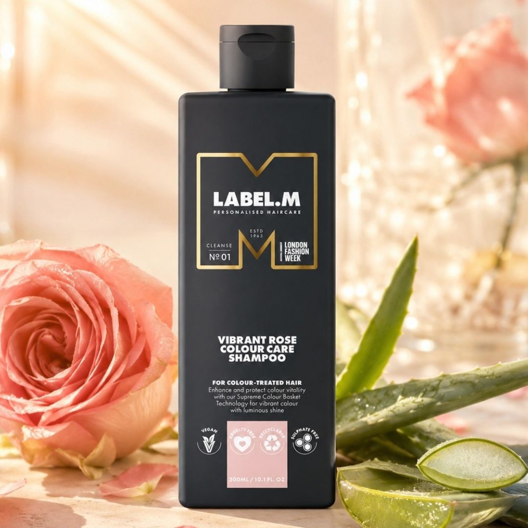 LABEL.M Vibrant Rose σαμπουάν για βαμμένα μαλλιά χωρίς θειικά άλατα